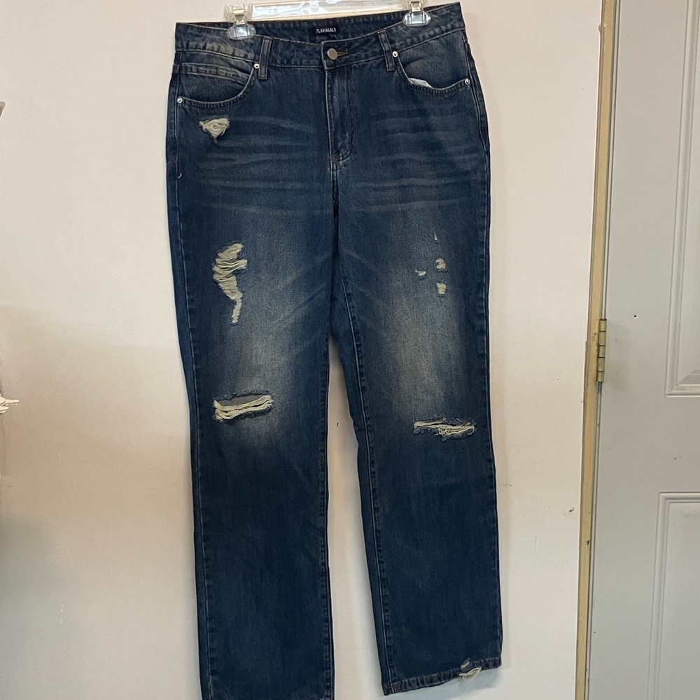 Flamingals Distressed Denim Jeans